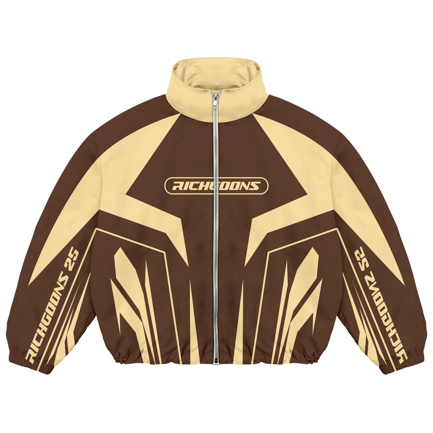 Cream & Brown Racer Set