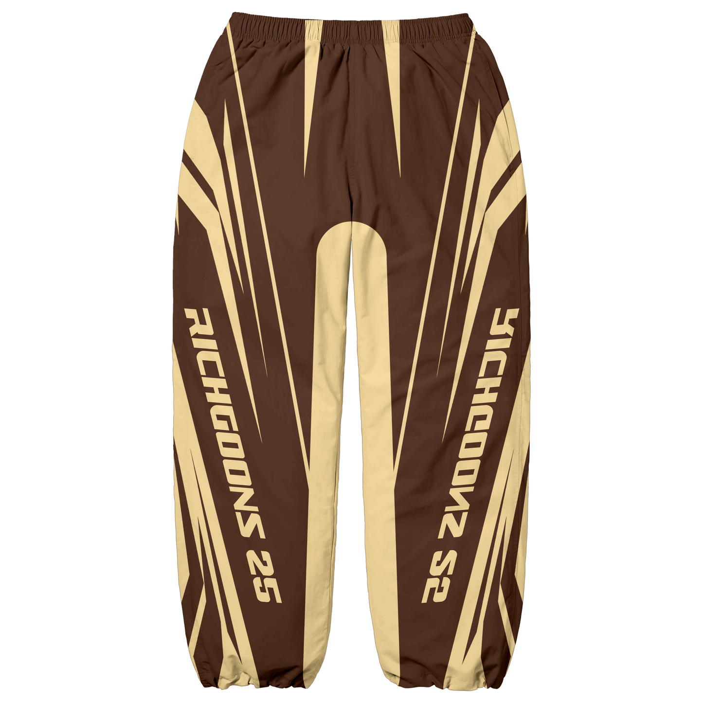 Cream & Brown Racer Set