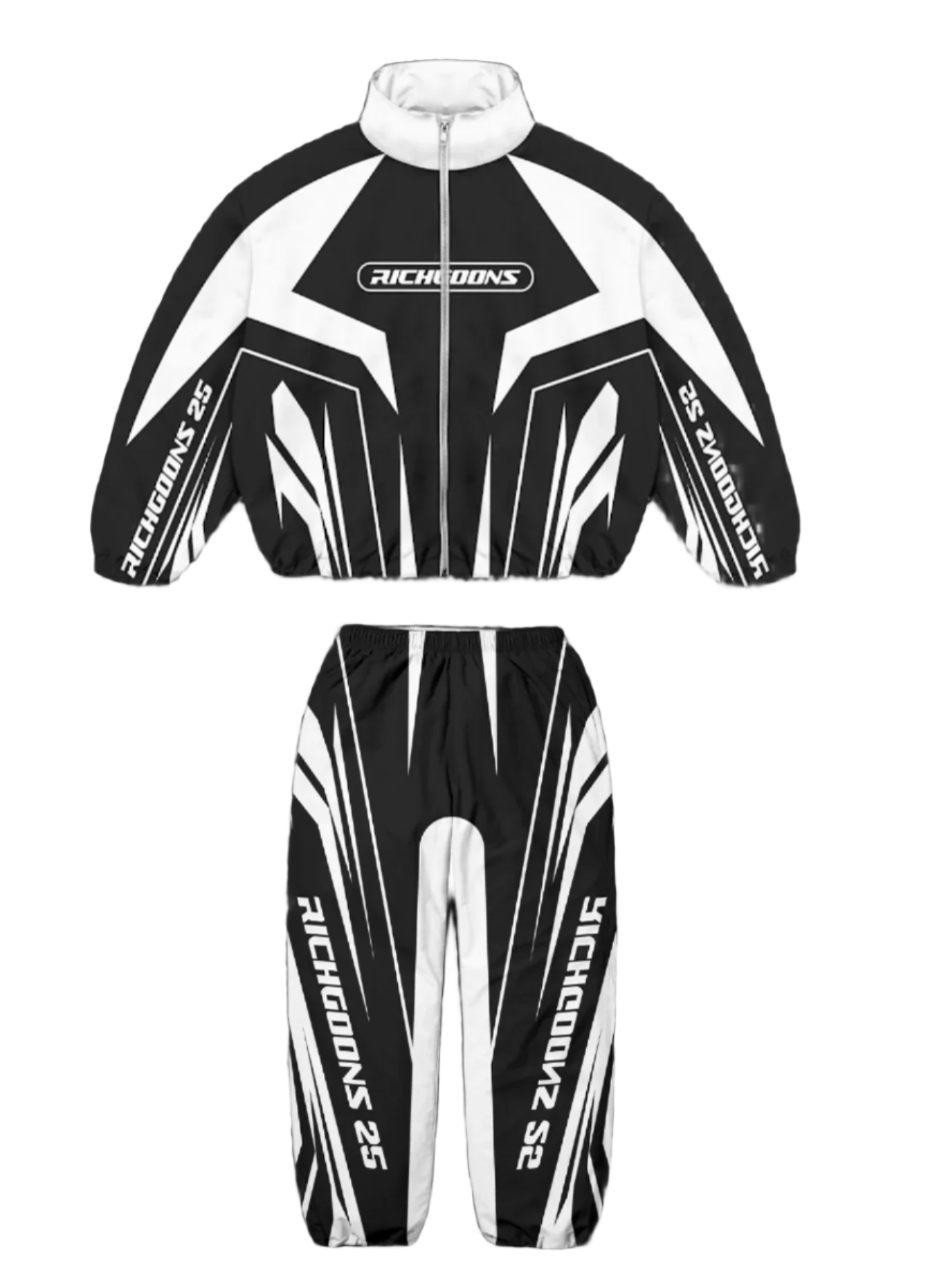 Black & White Racer Set