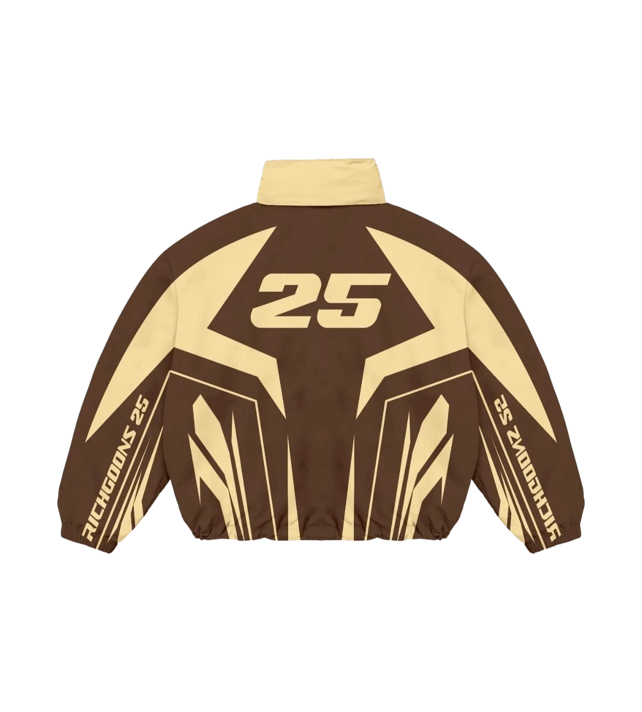 Cream & Brown Racer Set