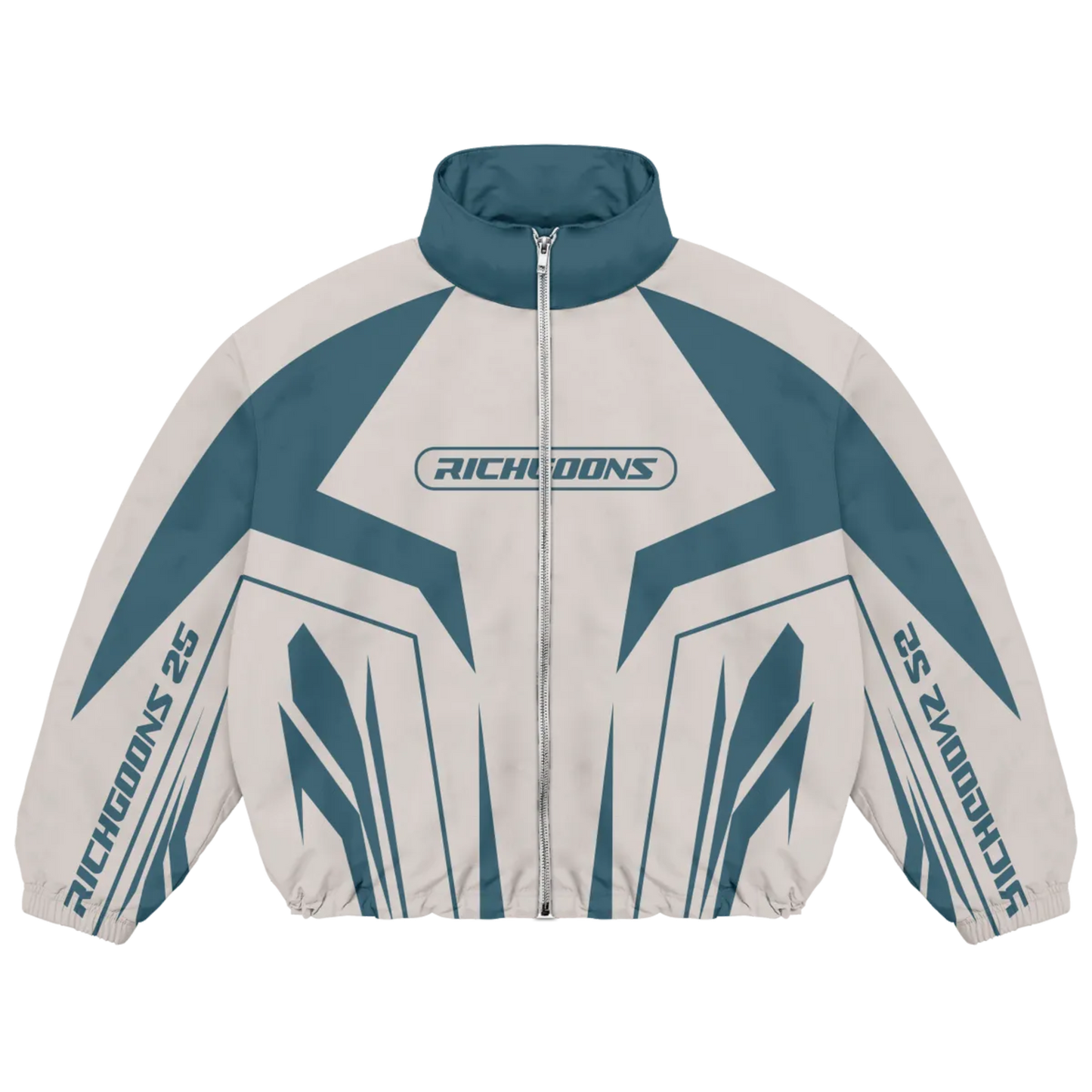 Grey & Teal Racer Set